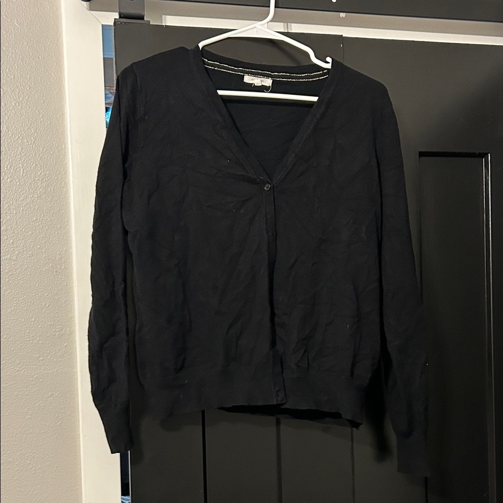 Maurices Black Women's Cardigan Sweater